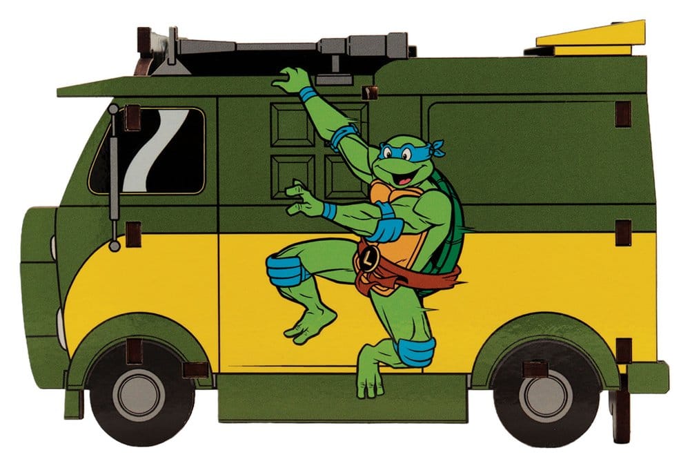 Tortues Ninja porte-crayon Van 13 cm