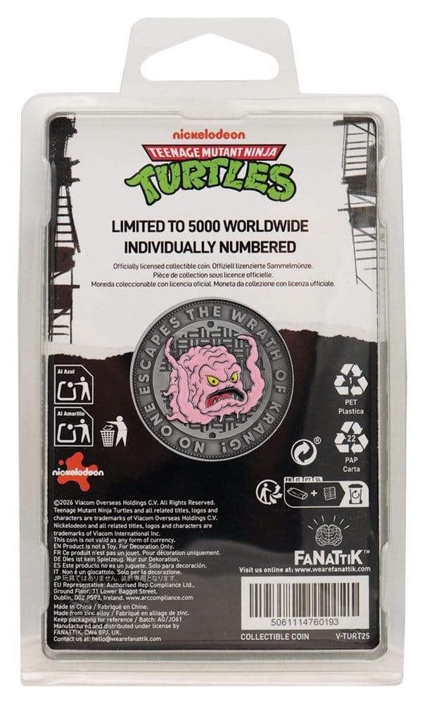 Tortues Ninja pièce de collection Krang