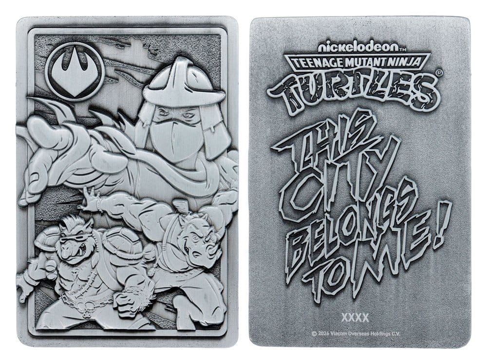 Tortues Ninja Lingot Villain Limited Edition