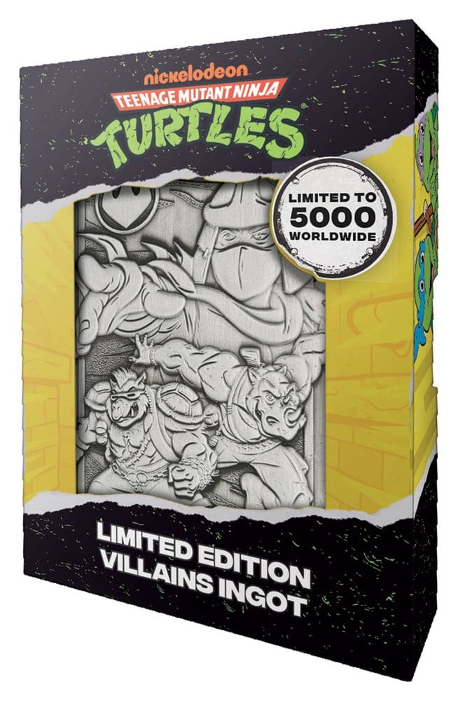 Tortues Ninja Lingot Villain Limited Edition
