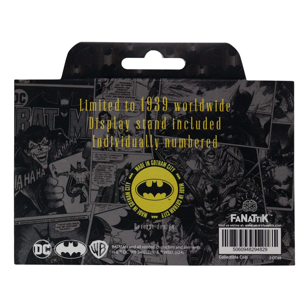 DC Comics pièce de collection Batman 85th Anniversary Limited Edition