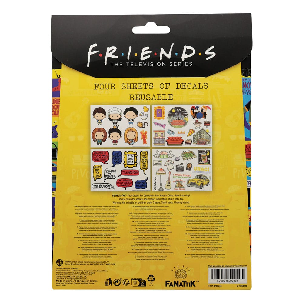 Friends stickers tech