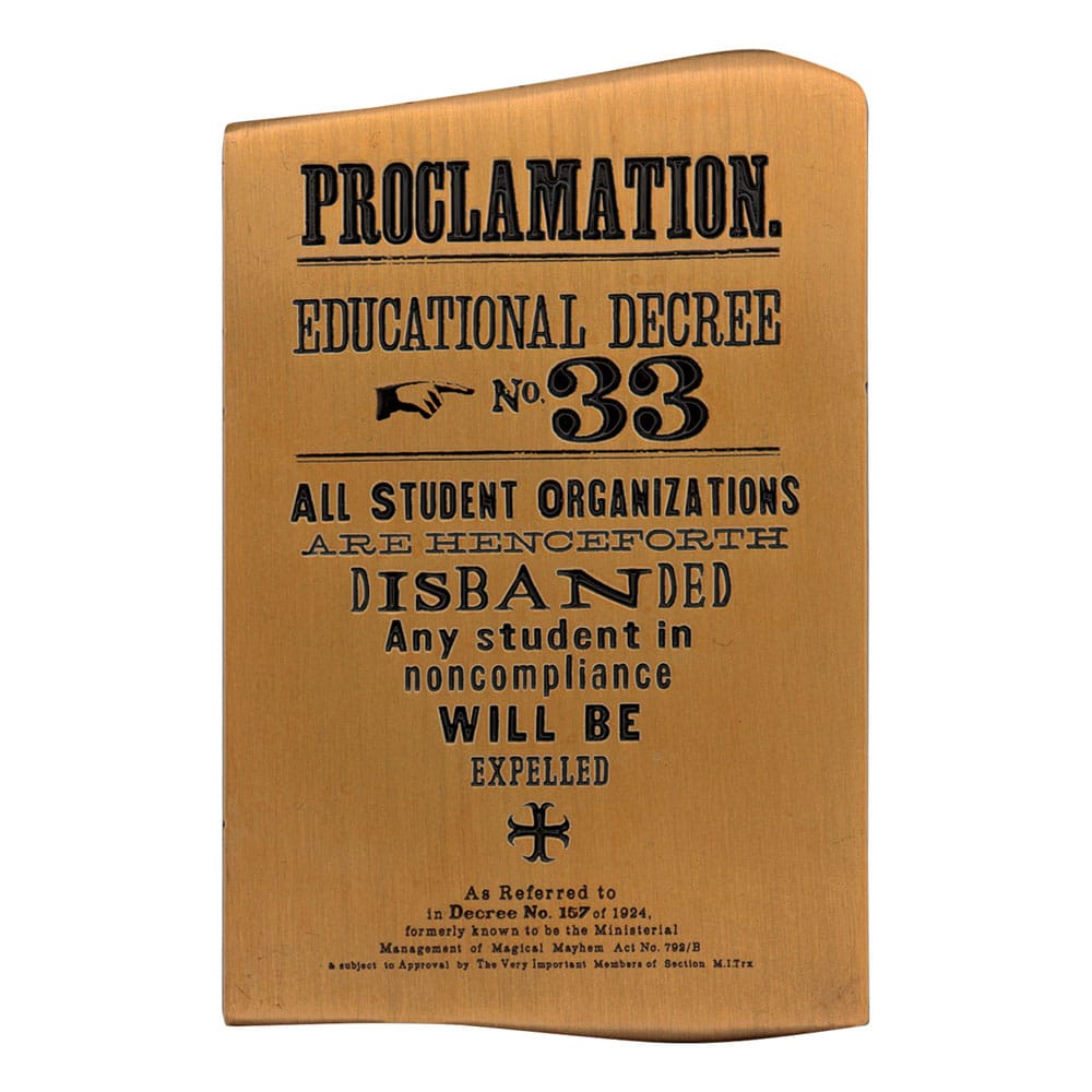 Harry Potter Lingot Dumbledore's Army Limited Edition