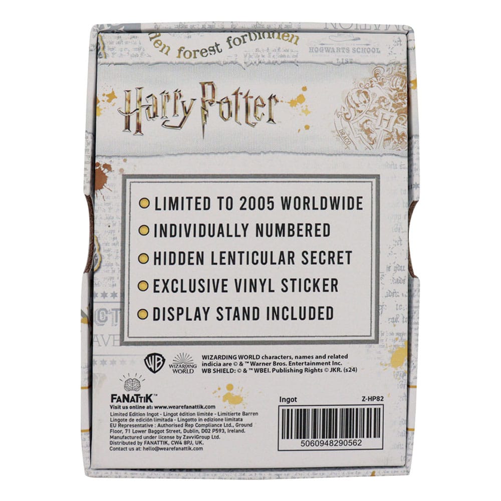 Harry Potter Lingot Dumbledore's Army Limited Edition