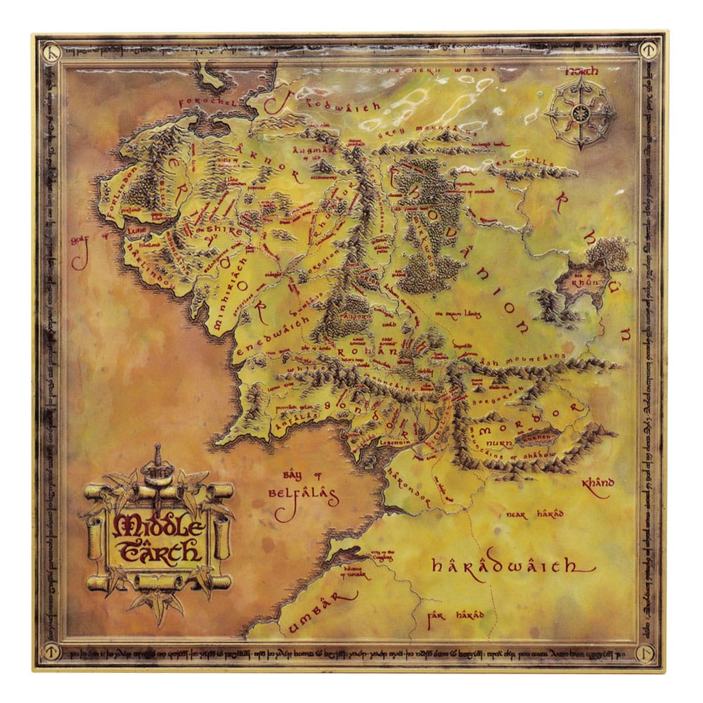 Le Seigneur des Anneaux réplique Map Limited Edition