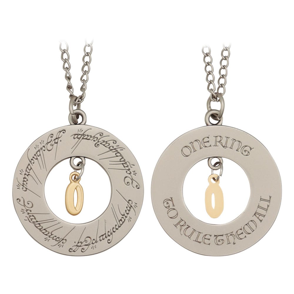 Le Seigneur des Anneaux pendentif et collier One Ring