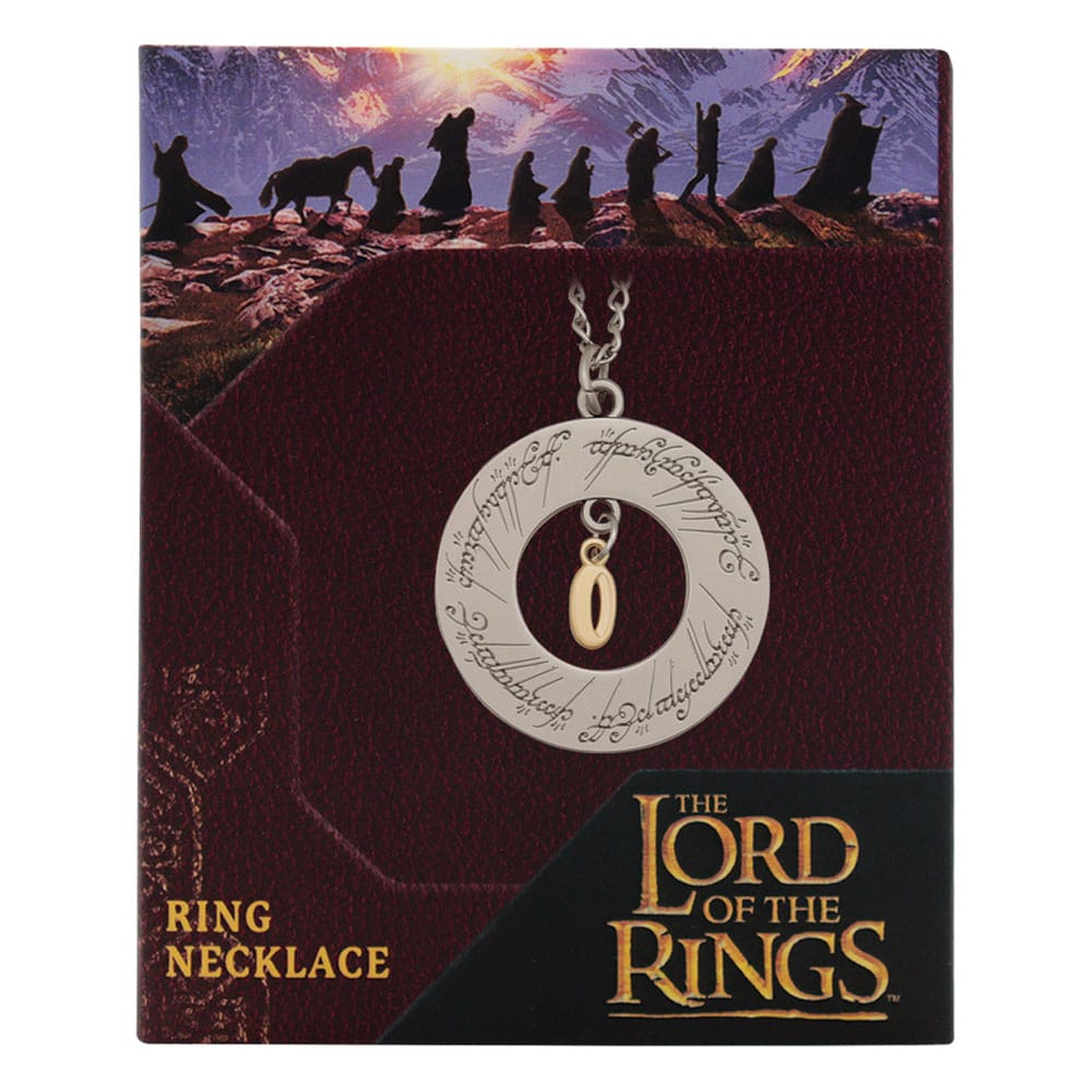 Le Seigneur des Anneaux pendentif et collier One Ring