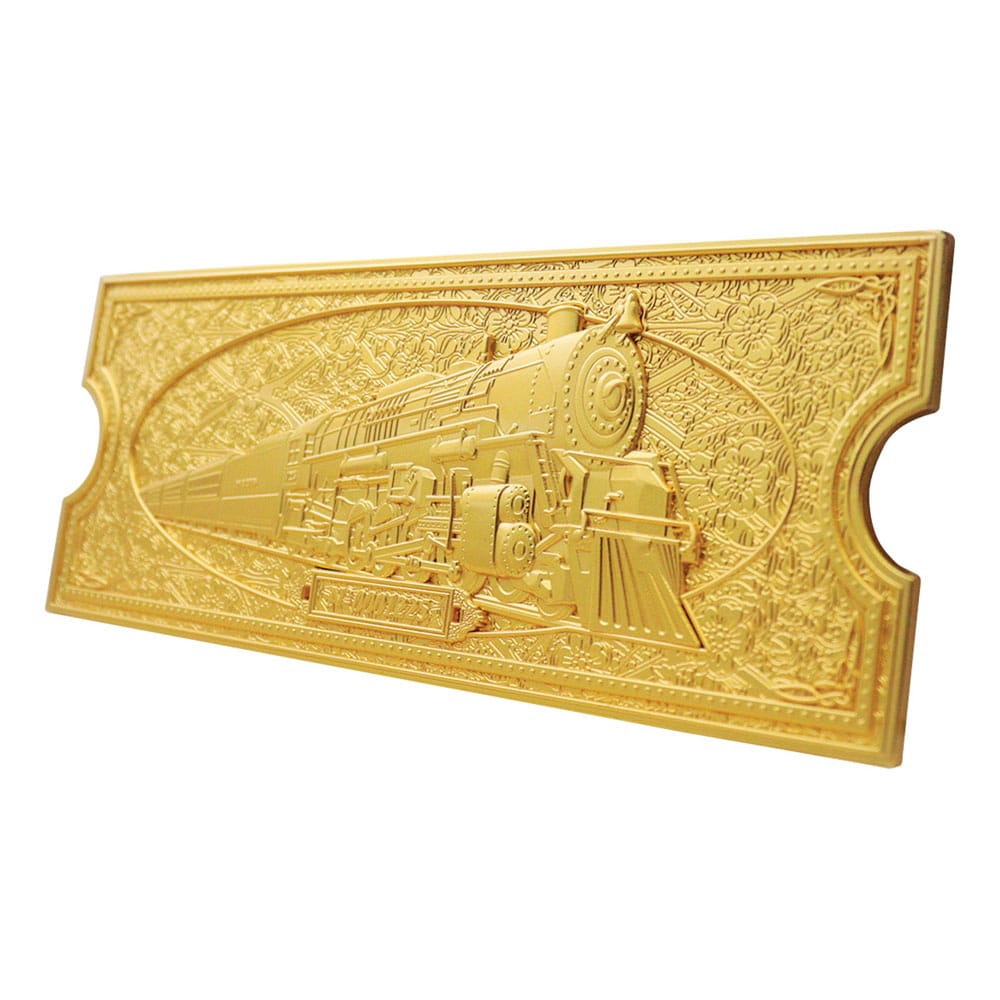 Le Pôle express réplique Train Ticket 24k Gold Plated Limited Edition