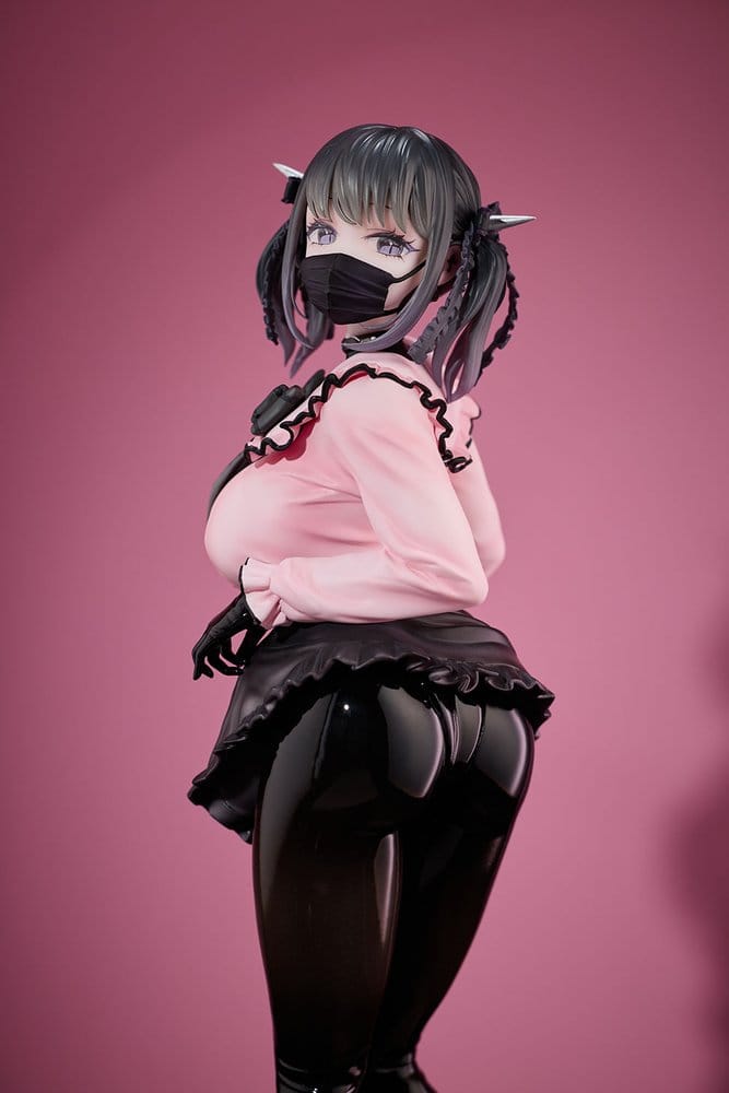 Original Character statuette PVC 1/6 Dear My Rubber - Miu Kurokawa Illustrated by YD 26 cm