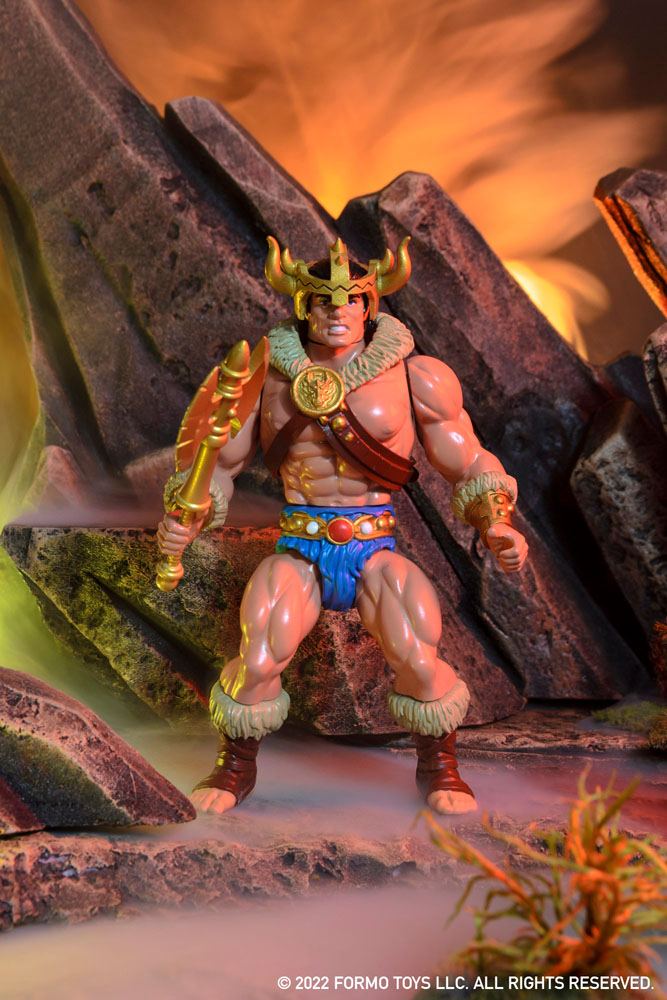 Legends of Dragonore The Beginning figurine Build-A Barbaro 14 cm