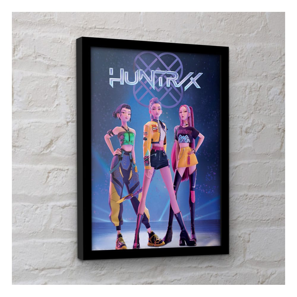 KPop Demon Hunters poster encadré Collector Print Huntrix