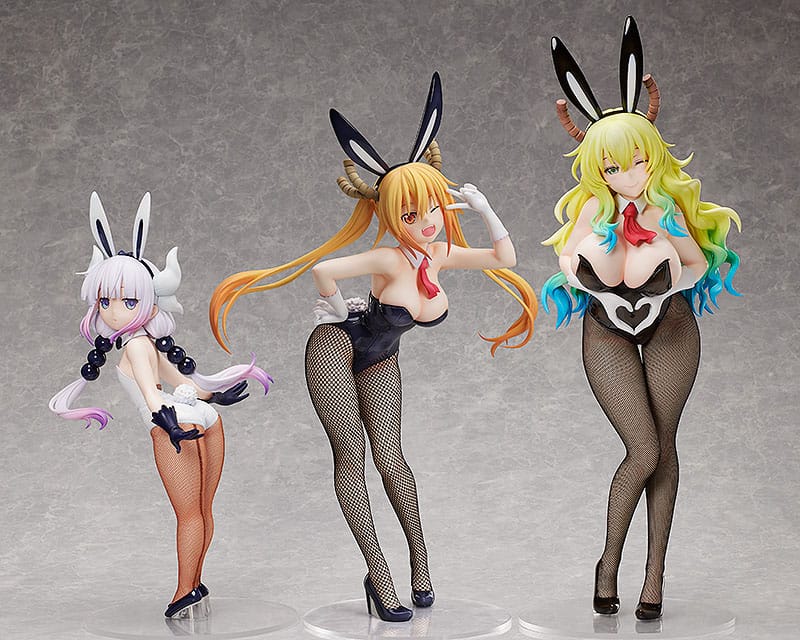 Miss Kobayashi's Dragon Maid statuette PVC 1/4 Lucoa: Bunny Ver. 48 cm