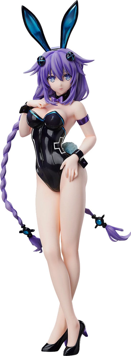 Hyperdimension Neptunia statuette PVC 1/4 Purple Heart: Bare Leg Bunny Ver. 47 cm