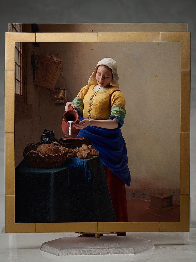 The Table Museum figurine Figma The Milkmaid by Vermeer 14 cm