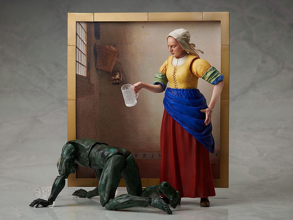 The Table Museum figurine Figma The Milkmaid by Vermeer 14 cm