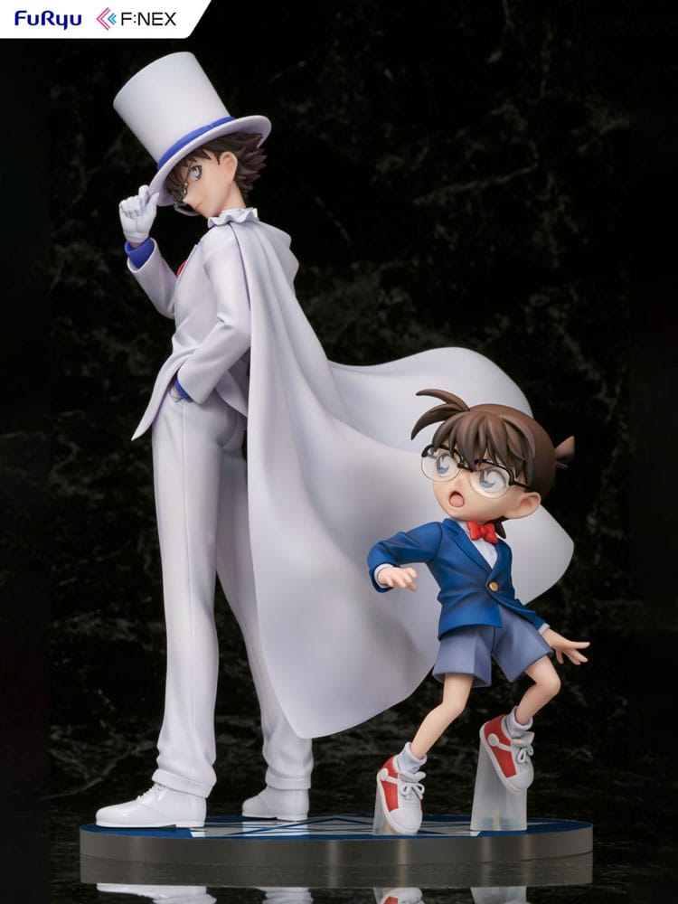 Détective Conan F:NEX statuette PVC 1/7 Conan Edogawa & Kid the Phantom Thief 29 cm