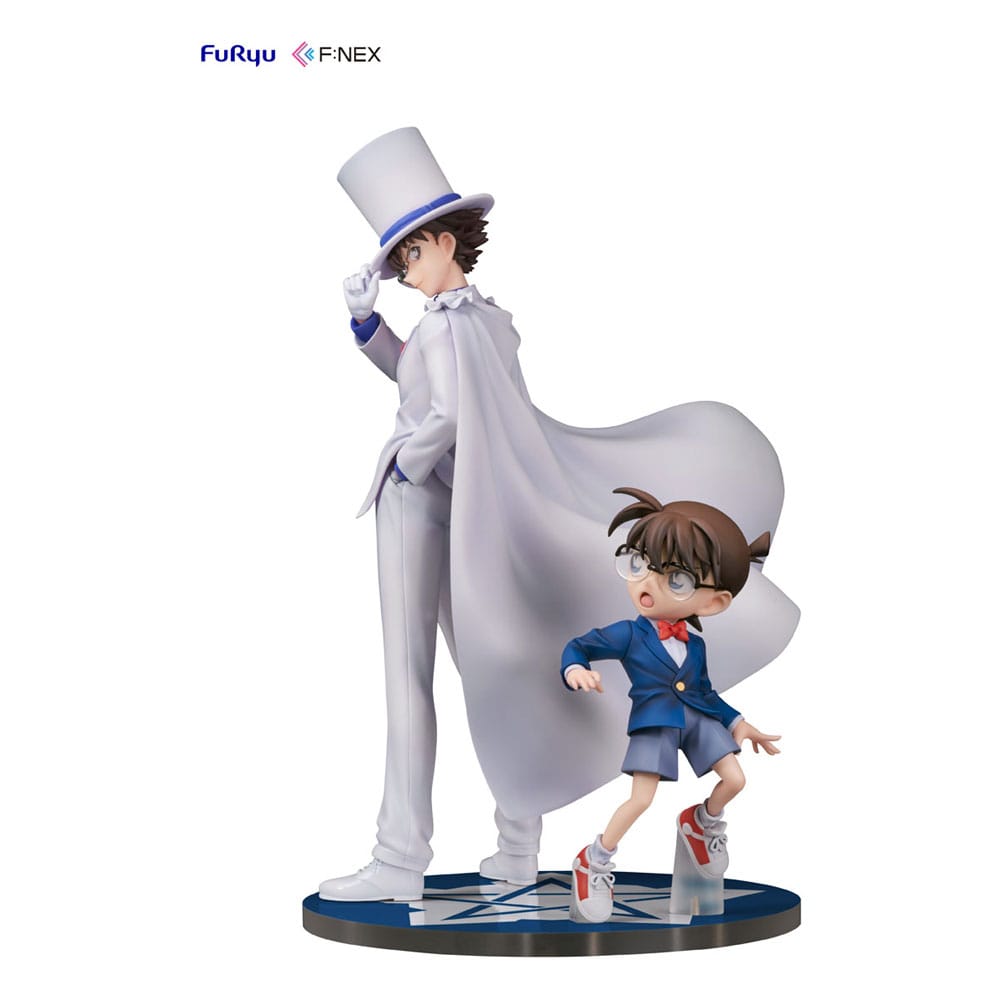 Détective Conan F:NEX statuette PVC 1/7 Conan Edogawa & Kid the Phantom Thief 29 cm