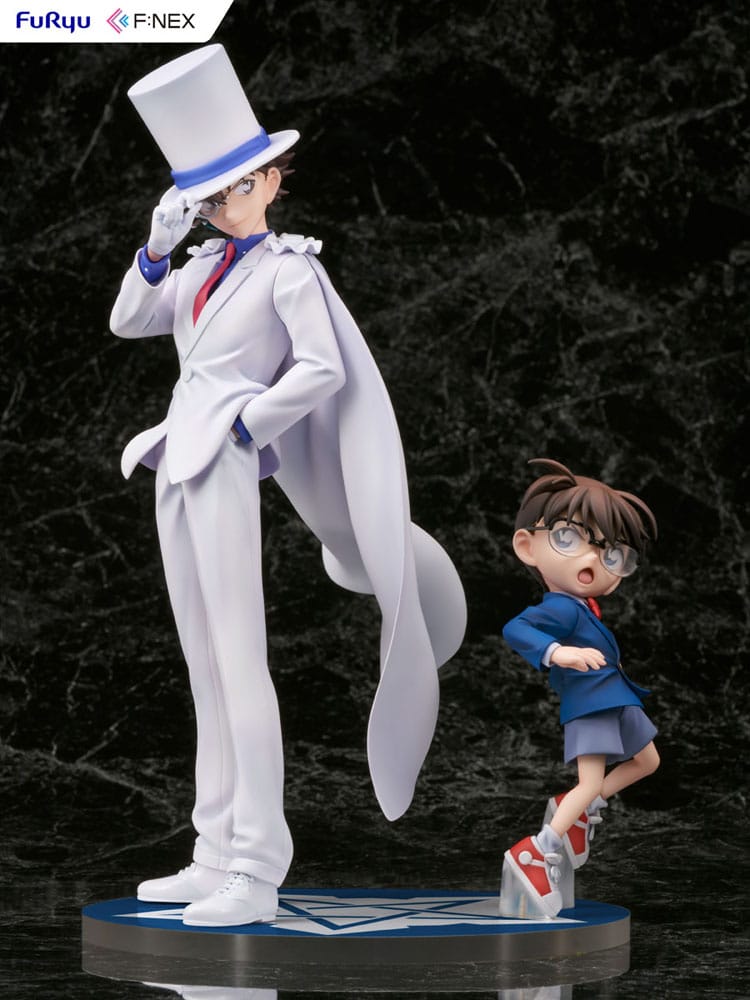 Détective Conan F:NEX statuette PVC 1/7 Conan Edogawa & Kid the Phantom Thief 29 cm