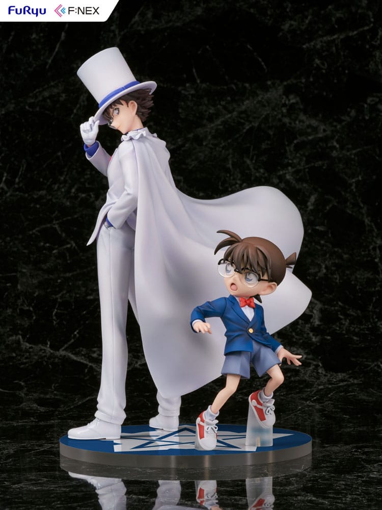 Détective Conan F:NEX statuette PVC 1/7 Conan Edogawa & Kid the Phantom Thief 29 cm