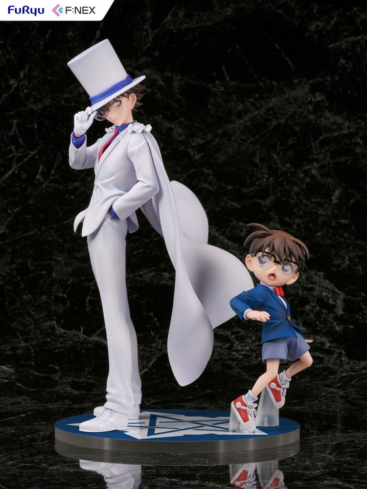 Détective Conan F:NEX statuette PVC 1/7 Conan Edogawa & Kid the Phantom Thief 29 cm