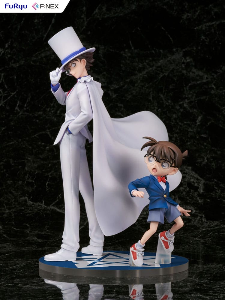 Détective Conan F:NEX statuette PVC 1/7 Conan Edogawa & Kid the Phantom Thief 29 cm