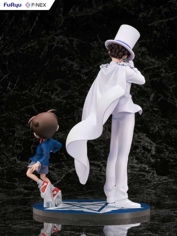 Détective Conan F:NEX statuette PVC 1/7 Conan Edogawa & Kid the Phantom Thief 29 cm