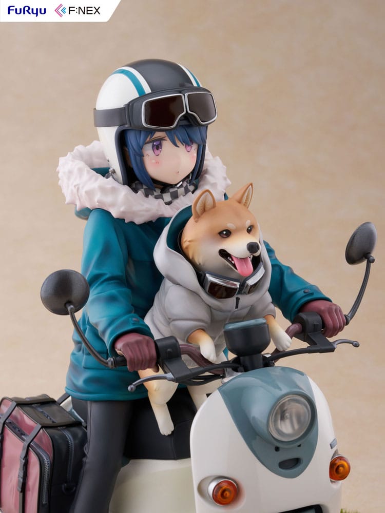 Laid Back Camp F:NEX statuette PVC 1/7 Rin Shima 20 cm