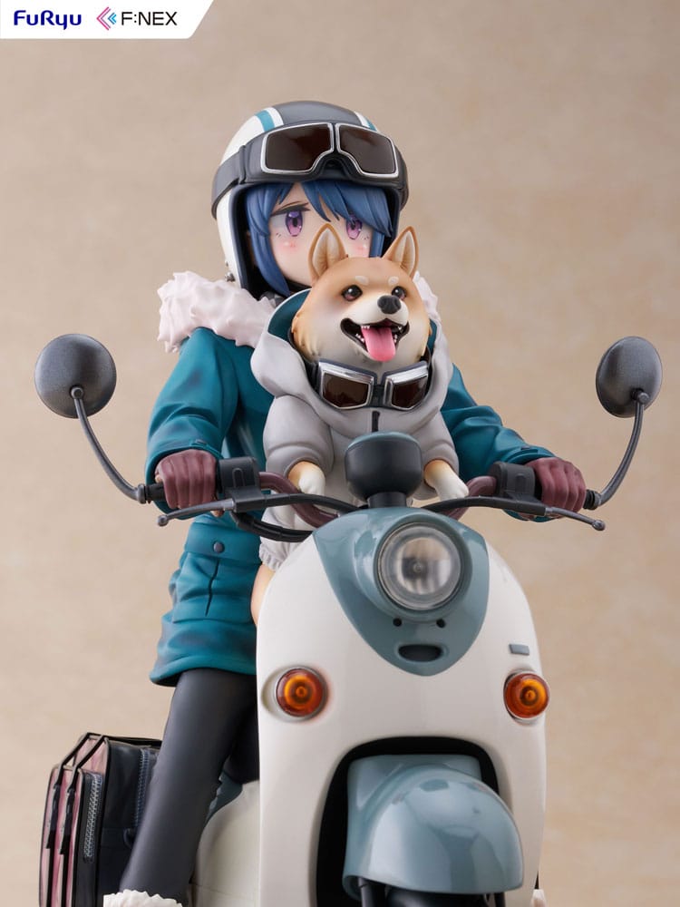 Laid Back Camp F:NEX statuette PVC 1/7 Rin Shima 20 cm