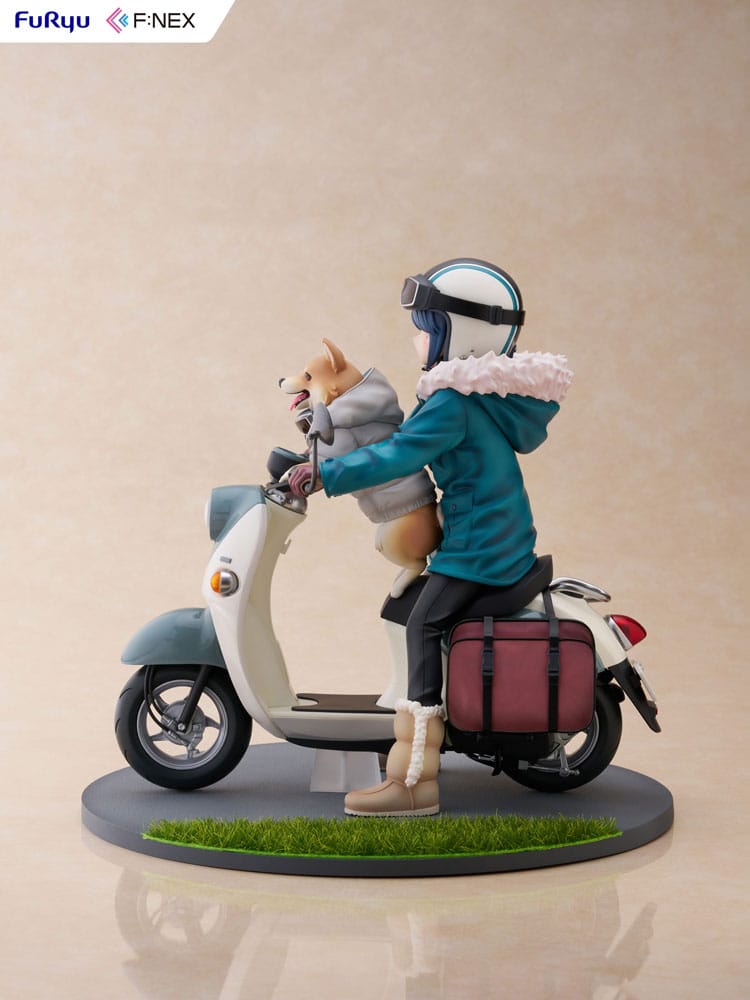 Laid Back Camp F:NEX statuette PVC 1/7 Rin Shima 20 cm