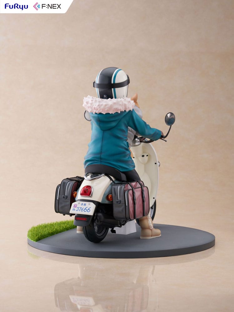 Laid Back Camp F:NEX statuette PVC 1/7 Rin Shima 20 cm
