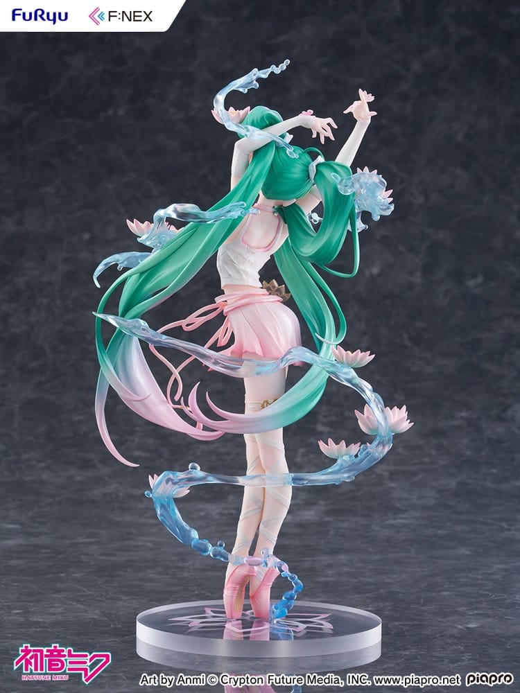 Hatsune Miku F:NEX statuette PVC 1/7 Water lily Ver. 27 cm