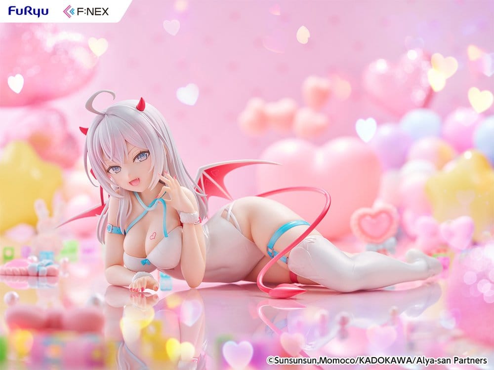 Alya Sometimes Hides Her Feelings in Russian figurine PVC 1/7 Alya Succubus Ver. 8 cm