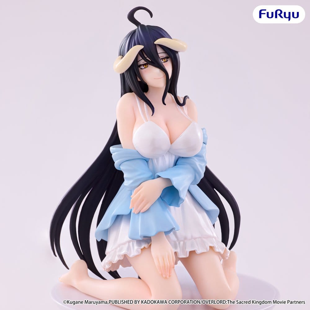 Overlord figurine PVC Noodle Stopper Albedo Loungewear Pearl White Ver. 12 cm