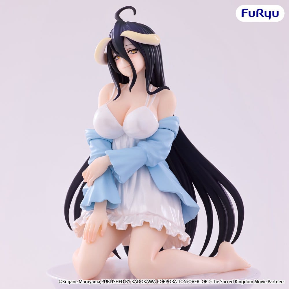 Overlord figurine PVC Noodle Stopper Albedo Loungewear Pearl White Ver. 12 cm