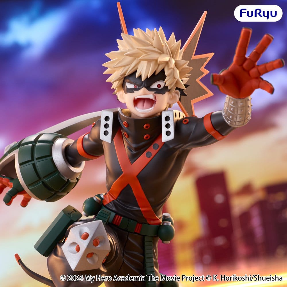 My Hero Academia: You're Next figurine PVC Muchute Katsuki Bakugo 25 cm