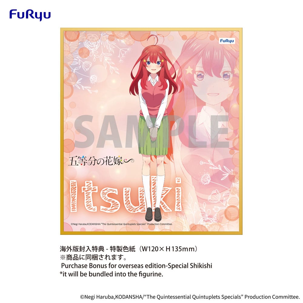 The Quintessential Quintuplets statuette PVC Trio-Try-iT Nakano Itsuki Marine Look Ver. 21 cm