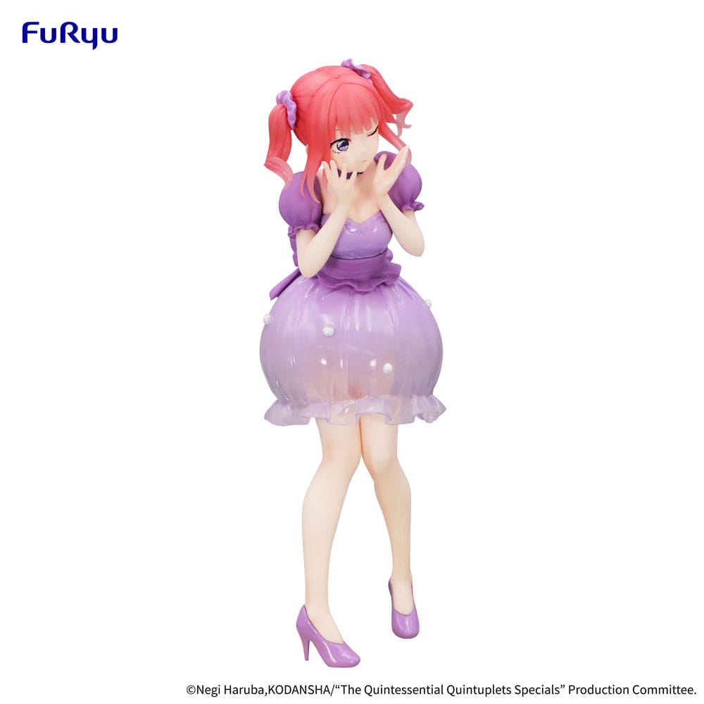 The Quintessential Quintuplets statuette PVC Trio-Try-iT Nakano Nino Pastel Dress Ver. 21 cm