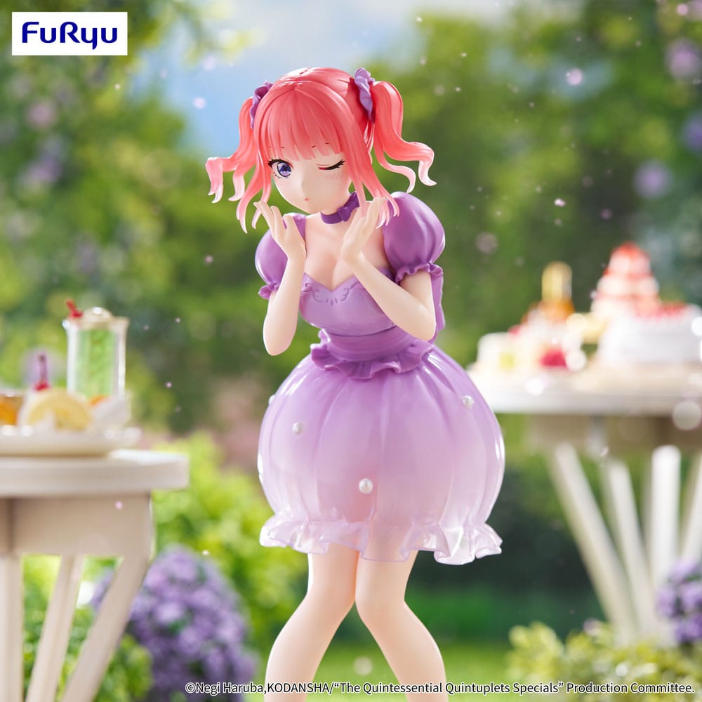 The Quintessential Quintuplets statuette PVC Trio-Try-iT Nakano Nino Pastel Dress Ver. 21 cm