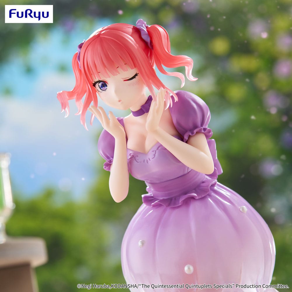 The Quintessential Quintuplets statuette PVC Trio-Try-iT Nakano Nino Pastel Dress Ver. 21 cm