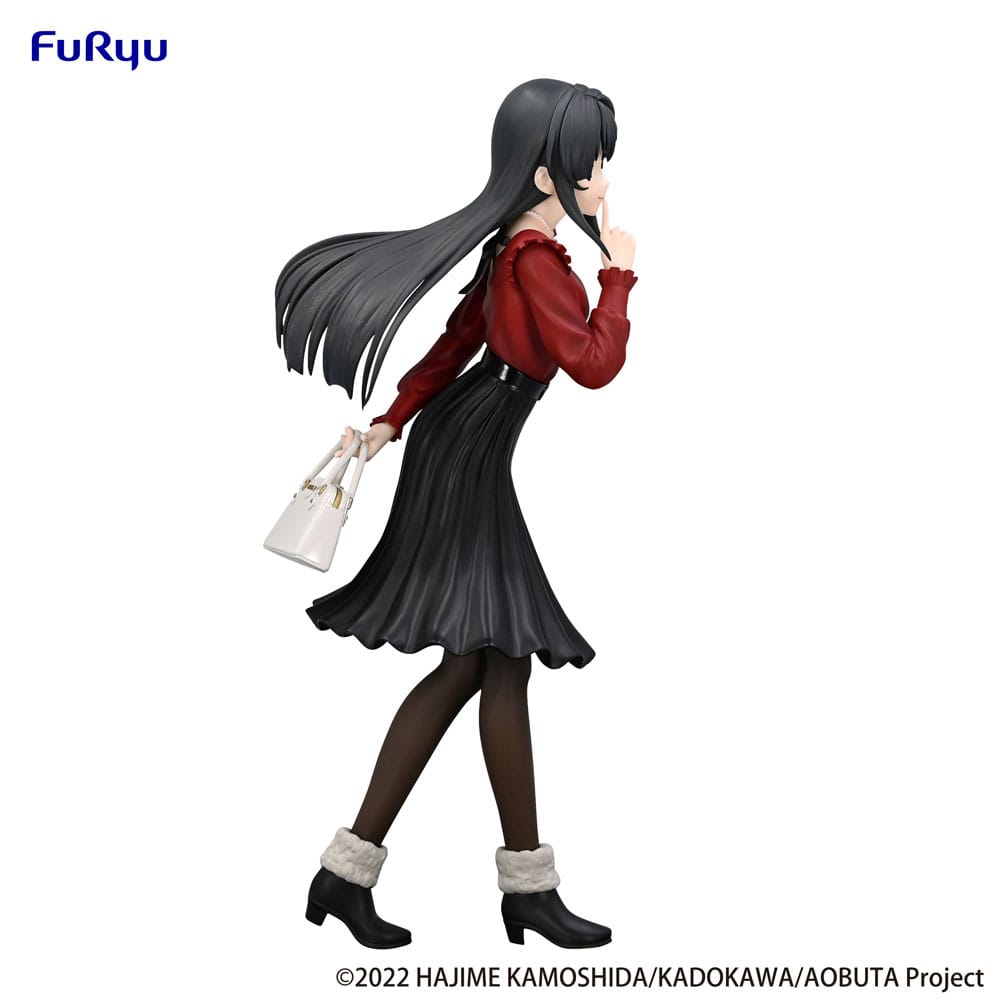 Rascal Does Not Dream of Bunny Girl Senpai Trio-Try-iT statuette PVC Mai Sakurajima Winter Outfit Ver. 21 cm