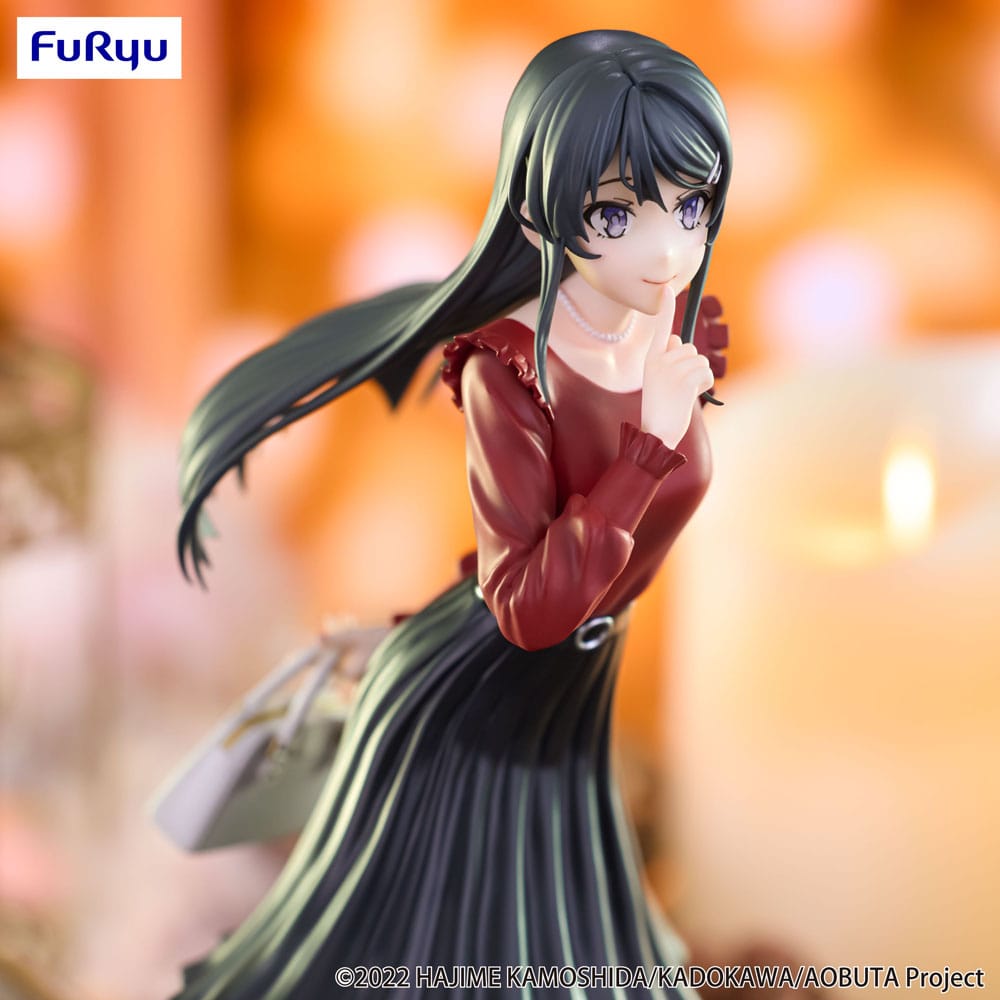 Rascal Does Not Dream of Bunny Girl Senpai Trio-Try-iT statuette PVC Mai Sakurajima Winter Outfit Ver. 21 cm