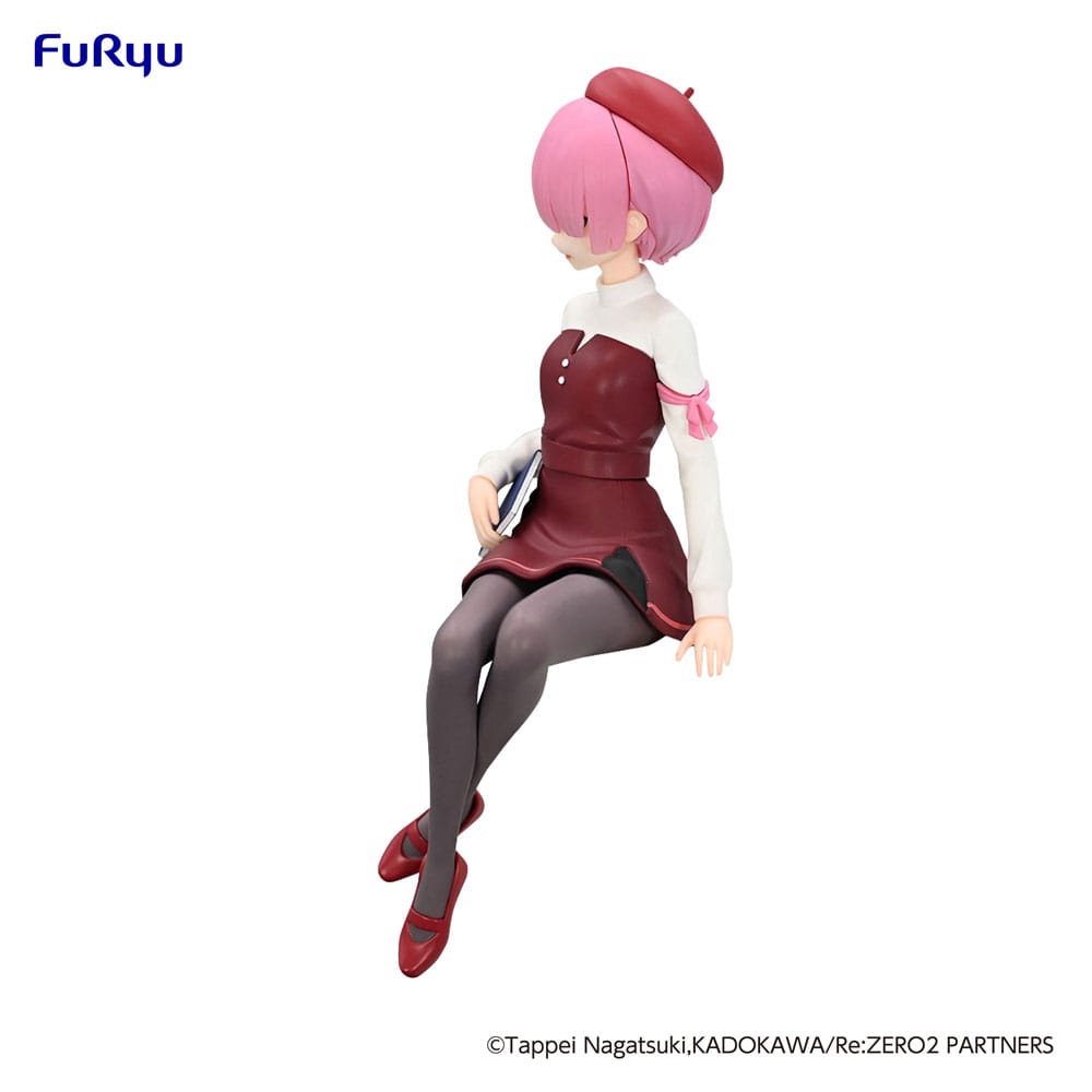 Re:Zero Starting Life in Another World statuette PVC Noodle Stopper Ram Book Girl Ver. 14 cm