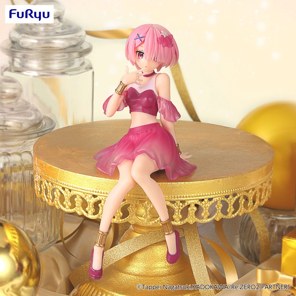 Re:Zero Starting Life in Another World statuette PVC Noodle Stopper Ram Twinkle Party Another Color Ver. 14 cm