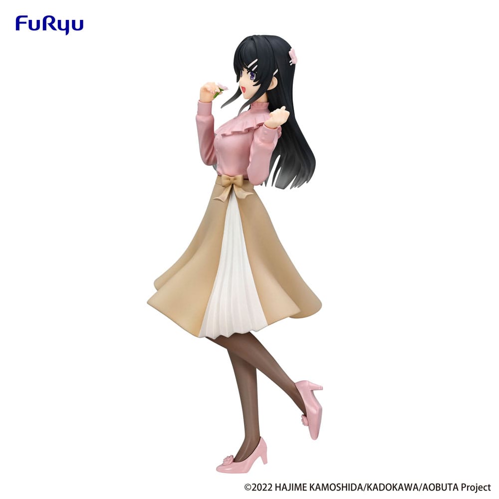 Rascal Does Not Dream of Bunny Girl Senpai Trio-Try-iT statuette PVC Mai Sakurajima Spring Outfit Ver. 21 cm