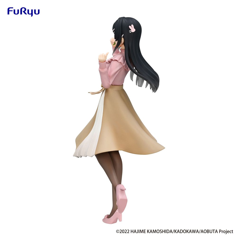 Rascal Does Not Dream of Bunny Girl Senpai Trio-Try-iT statuette PVC Mai Sakurajima Spring Outfit Ver. 21 cm