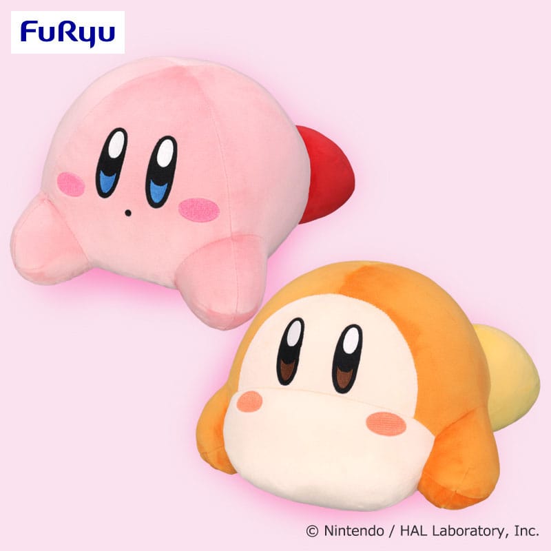 Kirby & Waddle Dee peluche Sleep Together Kirby 30 cm
