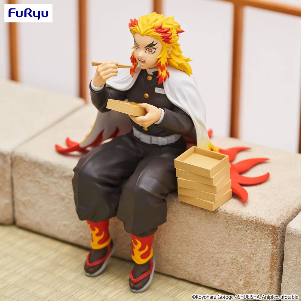 Demon Slayer: Kimetsu no Yaiba statuette PVC Noodle Stopper Rengoku Kyojuro 14 cm