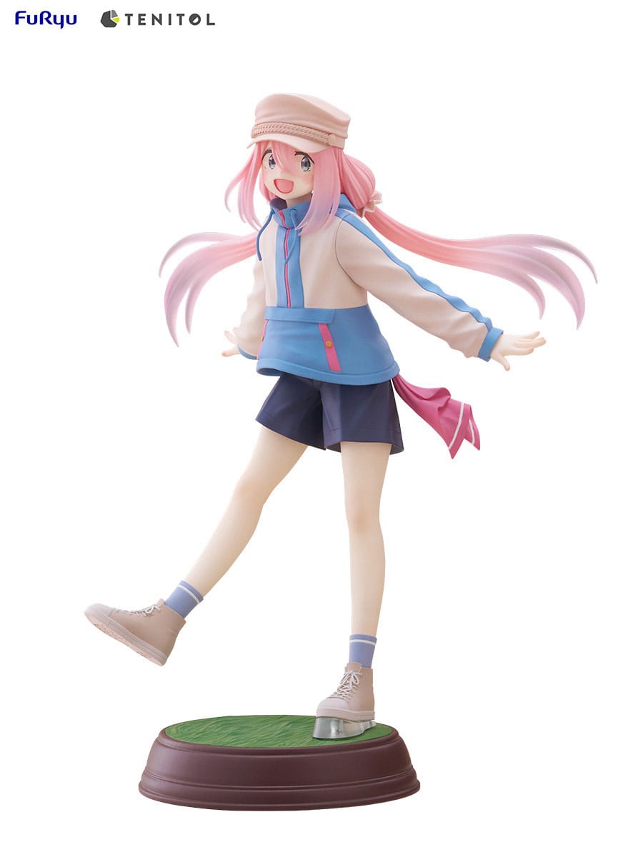 Laid-Back Camp statuette PVC Tenitol Nadeshiko Kagamihara 22 cm