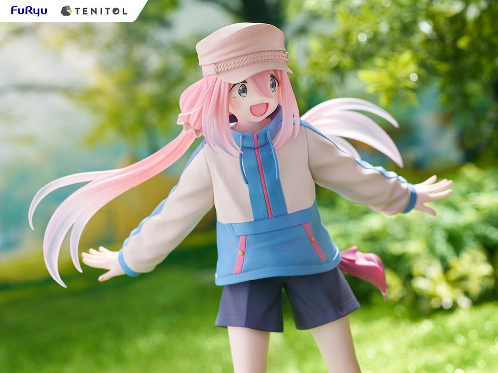 Laid-Back Camp statuette PVC Tenitol Nadeshiko Kagamihara 22 cm