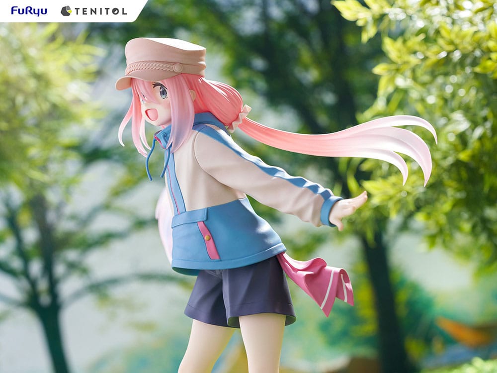 Laid-Back Camp statuette PVC Tenitol Nadeshiko Kagamihara 22 cm